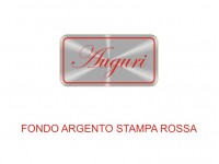 Etichette adesive auguri (mm 30x16) (cod. 6O)